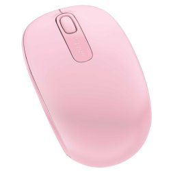 Microsoft - 1850 Wireless Mobile Mouse Pink