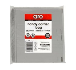 Handi Carrier Bag Recycled 1 X 100'S