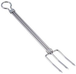 Kitchencraft Stainless Steel Extending Toasting Fork Carded