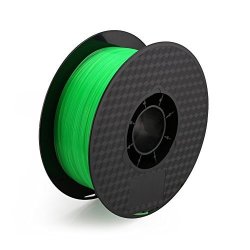 Segaden Linins Pla 1.75 Mm 3D Printer Filament 1 Kg Spool 2.2 Lbs Transparent Green OPR3200TLG