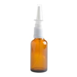 20ML Amber Glass Aromatherapy Bottle With Nasal Sprayer 18 415