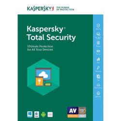 Kaspersky Total Security 2017 - 4 User 1 Year Dvd