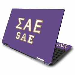 Mightyskins Compatible With Hp Spectre X360 13.3" Gem-cut 2020 - Sigma Alpha Epsilon Frat House Protective Durable Device Not Included - This