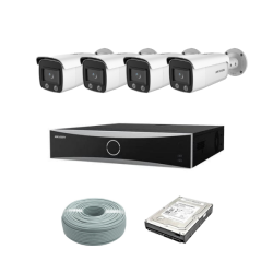 Hikvision Acusense 4MP Ip Camera Kit