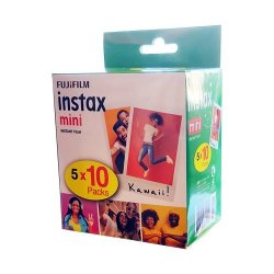 Fujifilm Instax MINI Instant Film 5 X 10 Packs