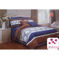 9 Piece Luxerious Comforter Sets - King Size