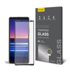 Olixar Sony Xperia 10III 2021 Premium Tempered Glass Screen Protector Black