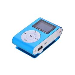 MINI MP3 And Fm Player With Lcd Screen - Silver