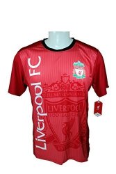 Liverpool F.c. Soccer Official Adult Soccer Training Performance Poly Jersey RHINOX-J010 XL
