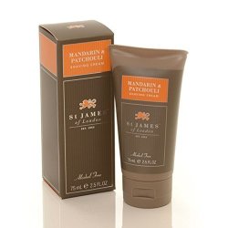 Mandarin And Patchouli Travel Shave Cream 2.5OZ Shave Cream By St. James Of London