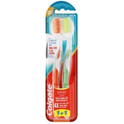 Colgate Slim Soft Advanced Soft Toothbrush - 2 Pack