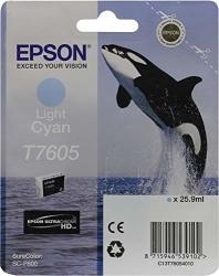 Epson T7605 Ink Cartridge - Light Cyan