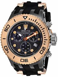 Invicta Men's Subaqua Stainless Steel Quartz Watch With Silicone Strap Black 31 Model: 27659