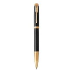 Im Rollerball Pen - Premium Black Gold Trim
