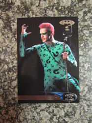 The Riddler Debuts 70 - 1995 Batman Forever Collector Card Dc