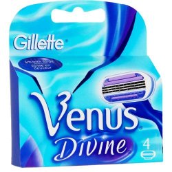 Gillette Venus Divine Replacement Cartridges 4 Cartridges