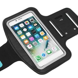 Armband Phone Case - Sports Armband Case - Sports Running Gym Touch Screen Armband Case Cover Holder Pouch For IPHONE7 Plus - Black Running