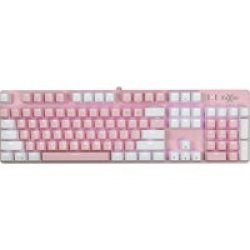 FoxXRay HKM-68-PK Pinklove Gaming Keyboard