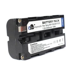 2500 Mah Lithium Battery For Sony NP-F550 - EPHNPF550