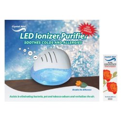 Crystal Aire LED Ioniser Air Purifier Plus Concentrate Rose 200ML
