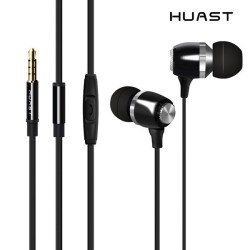Huast-41 Heavy Bass 3.5mm Wired In-ear Earphone With Mic For Xiaomi Samsung Htc