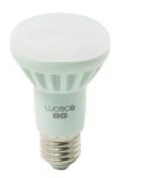 Luceco R63 E27 - LR63N7W55 - Natural White  7W LED Equivalent To 45W Traditional Bulb  84.44% Lower Power Consumption Compared To A Standard Bulb
