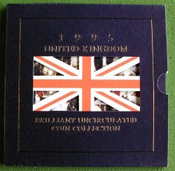 Coin Set Uk 1995 Proof