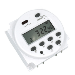 16A Screw-mount Digital Timer 230V Ac 16 Schedules
