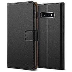 HOOMIL Case Compatible Samsung Galaxy S10E Premium Leather Flip Wallet Phone Case Samsung G