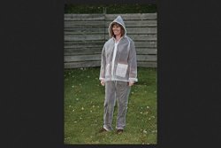 Campmaster Clear Vinyl Three Piece Rain Suit Small