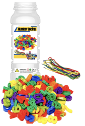 Threading Number Beads Toy - Stem Educational Learning