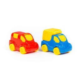 MINI Toy Cars Set 2 Piece - Van And Truck
