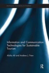 Information And Communication Technologies For Sustainable Tourism Paperback