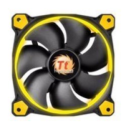 Thermaltake Riing 14 Yellow LED Case Fan 140MM