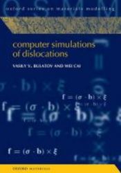 Computer Simulations Of Dislocations paperback