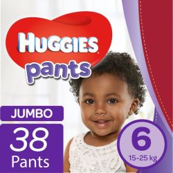 Huggies Pants Nappies Size 6 38S
