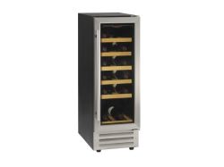 18 Bottle Refrigerated Wine Display And Storage Cabinet