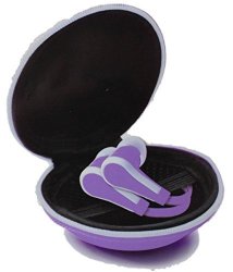 Iworld Ear Candy Premium Earbuds & Travel Case For Iphone Android MP3 Ipod - Purple
