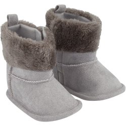 Made 4 Baby Boys Baby Boot Grey 0-3M