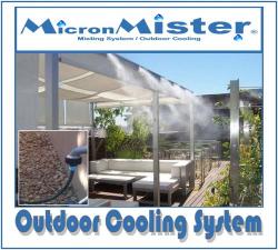 Mist Cooling System Quality Patio Mister For Outdoor Cooling Micronmister