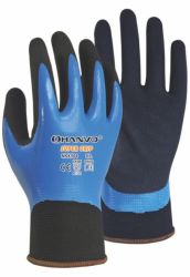 Hanvo Full Dip Oil wet Nitrile Glove Size 8