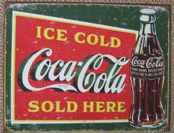 Coca-cola. Ice Cold Sold Here Mt10