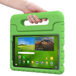 Samsung Galaxy Tab E 8.0 Kids Case 2-IN-1 Bulky Handle: Carry & Stand Cooper Dynamo Rugged Heavy Duty Childrens Cover + Handle Stand &