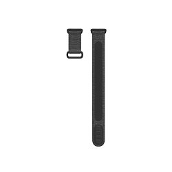 Fitbit Charge 5 Hook & Loop Accessory Band Official Fitbit Product Charcoal Small