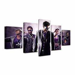 Jljljl Prints The Game Saints Row HD Printed Poster Pictures Canvas Painting By Number Art Decor Home Wall