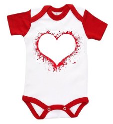 red baby grow