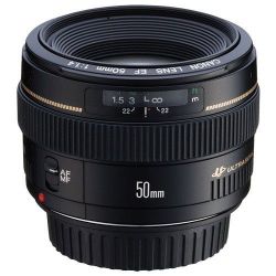 Used: Canon Ef 50MM F 1.4 Usm Lens