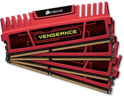 Corsair - Vengeance Red Quad Channel 32GB 8GB X 4 Kit DDR3-1866MHZ CL10 1.5V 240PIN Memory