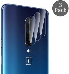 Diruite 3-PACK For Oneplus 7 Pro Camera Lens Protector Flexible Glass Optimized Version Not Affect Flash For Oneplus 7 Pro- Permanent Warranty Replacement