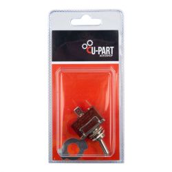 U-part - Toggle Switch On off - Diy Accessories - Metal - Bulk Pack Of 5